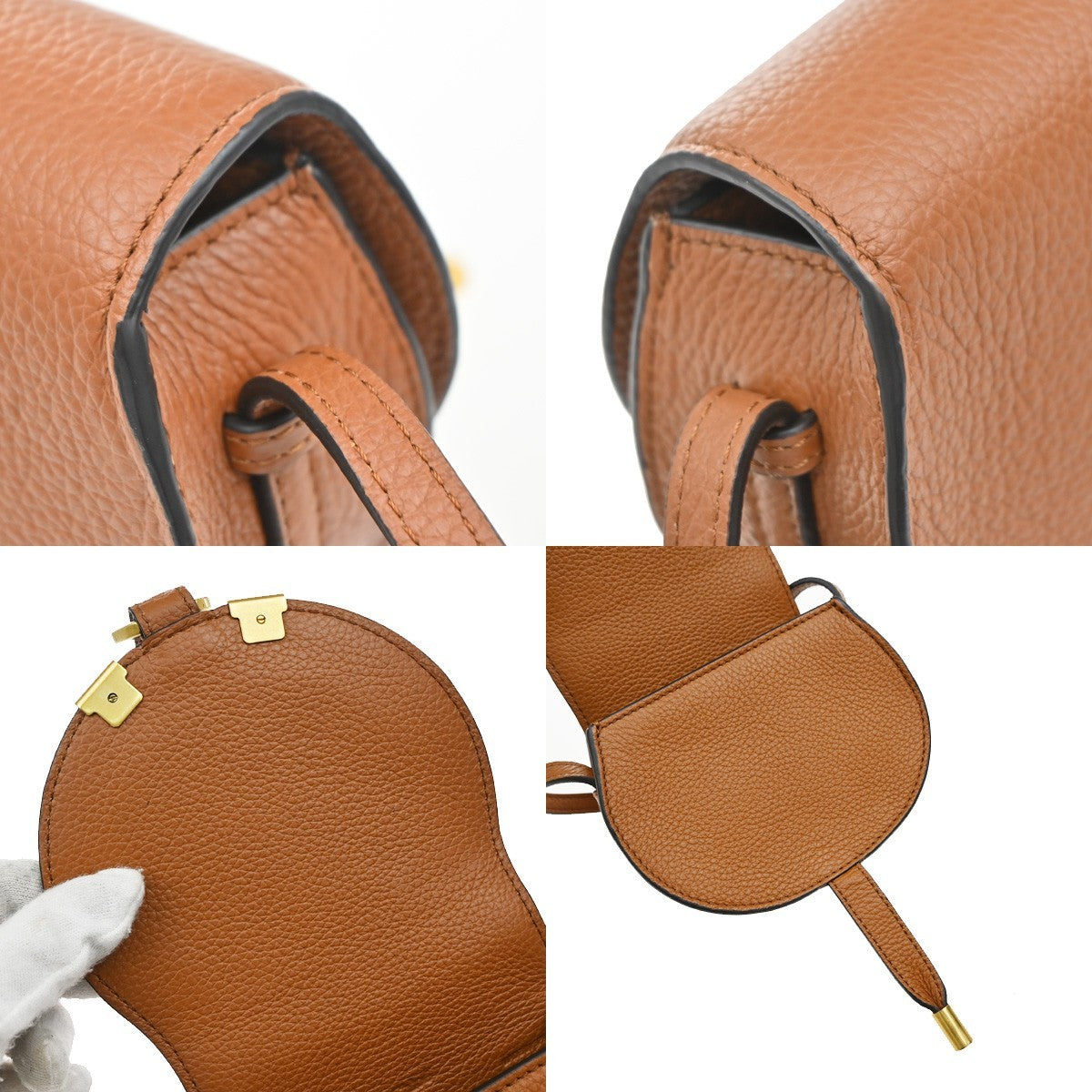 Chloe Marcie Crossbody Bag Leather