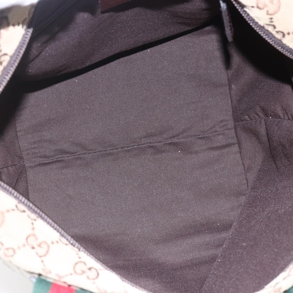 Gucci Web Zip Tote GG Canvas