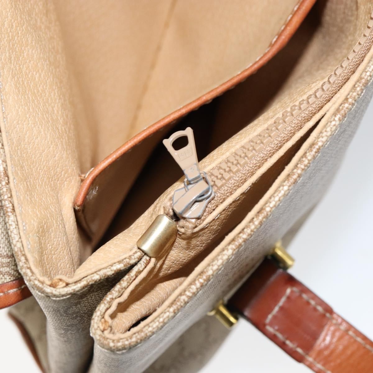 Celine Vintage Macadam Handbag Canvas