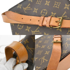 Louis Vuitton Cartouchiere Handbag Monogram Canvas