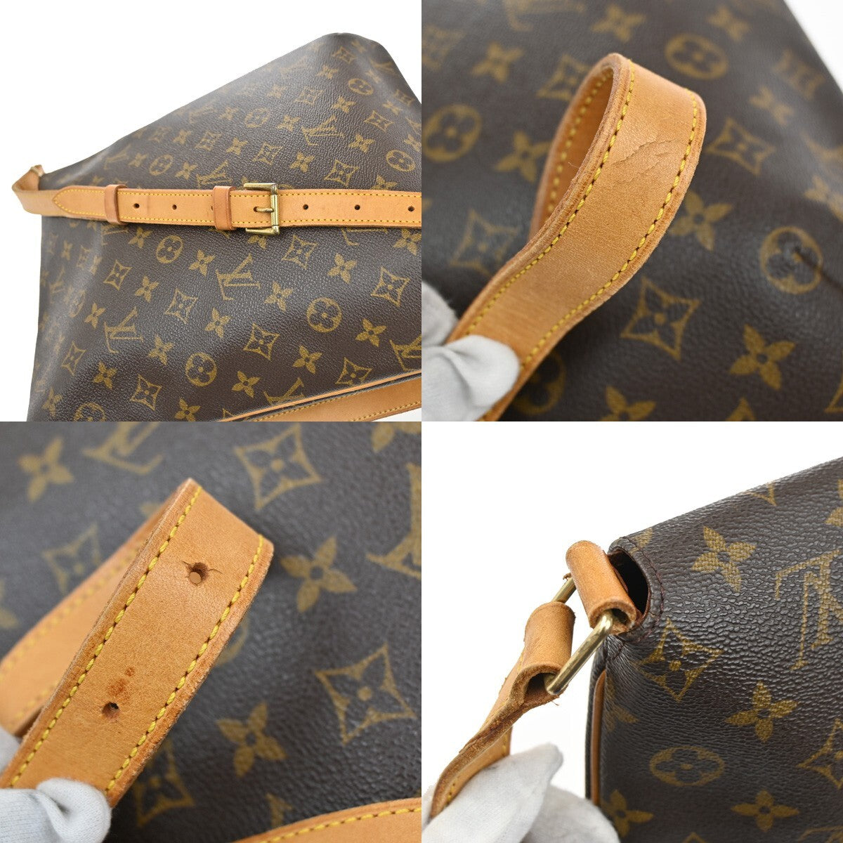 Louis Vuitton Musette Salsa Handbag Monogram Canvas