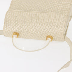 Bally Vintage Handbag Quilted Leather