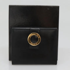Celine Circle Logo Compact Wallet Leather