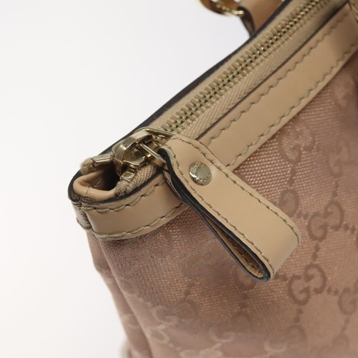 Gucci Lovely Heart Interlocking G Tote GG Canvas