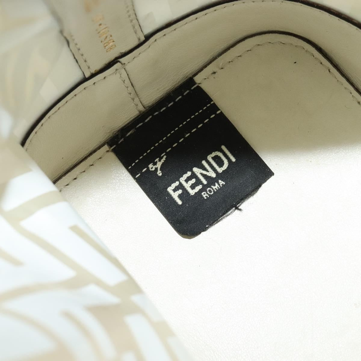 Fendi FF Logo Mon Tresor Bucket Bag Canvas