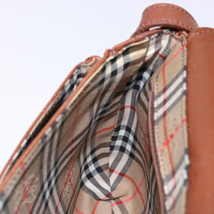 Burberry Flap Messenger Leather