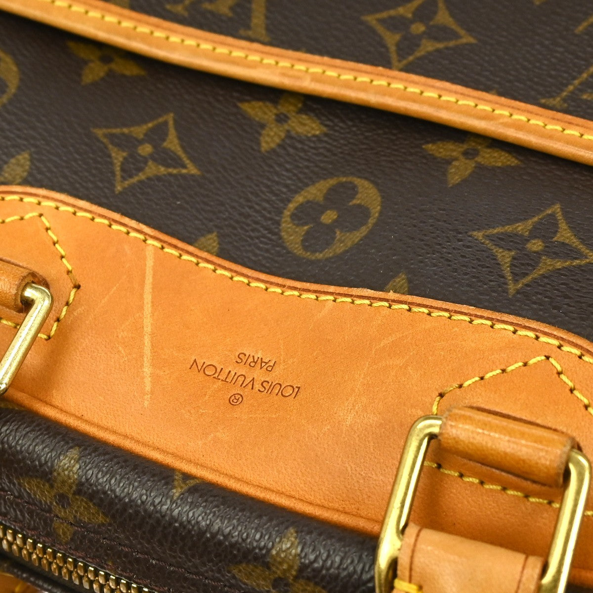 Louis Vuitton Trouville Handbag Monogram Canvas