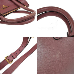 Prada Cuir Double Tote Saffiano Leather