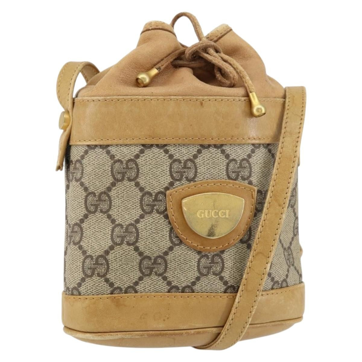 Gucci GG Supreme Shoulder Bag Canvas