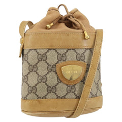 Gucci GG Supreme Shoulder Bag Canvas