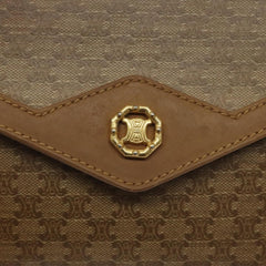 Celine Macadam Shoulder Bag Canvas