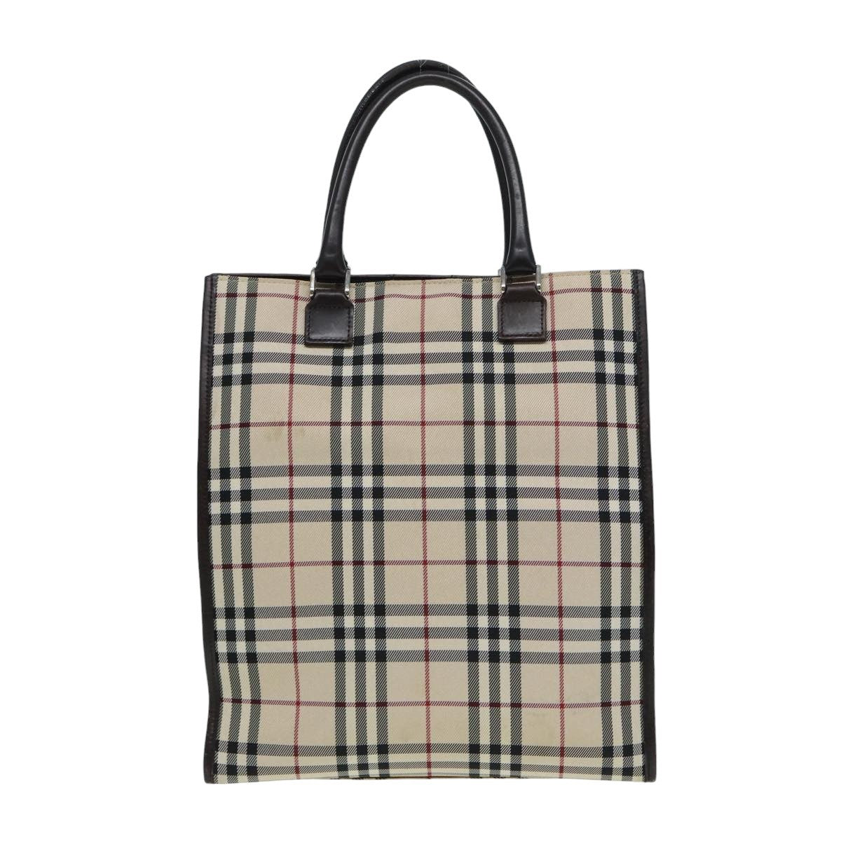 Burberry Nova Check Tote canvas check pattern