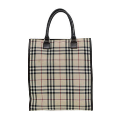 Burberry Nova Check Tote canvas check pattern
