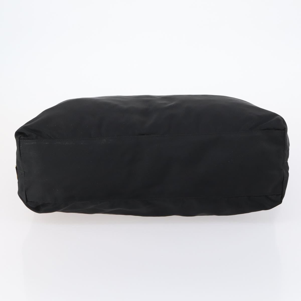 Prada Convertible Metal Handle Satchel Quilted Tessuto