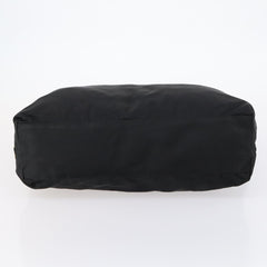 Prada Convertible Metal Handle Satchel Quilted Tessuto