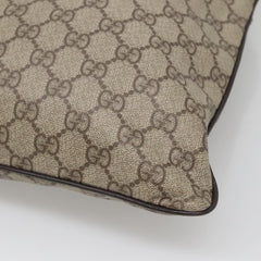 Gucci Zip Top Messenger Bag GG Coated Canvas