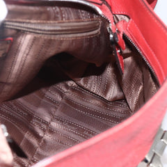 Salvatore Ferragamo Sofia Satchel Grainy Leather