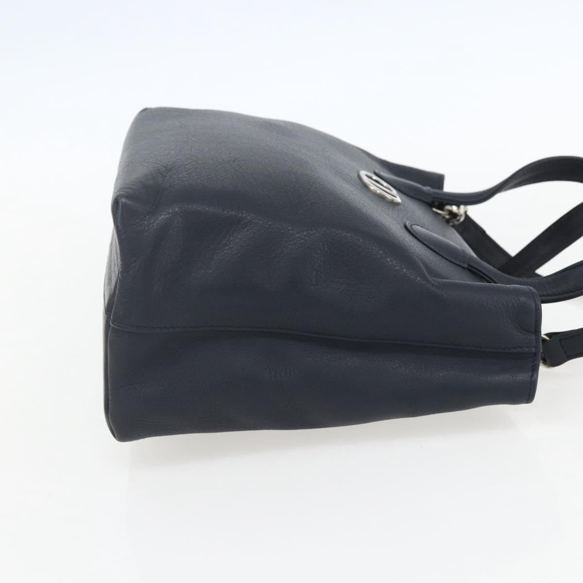 Christian Dior Vintage CD Handbag Leather