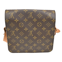 Louis Vuitton Cartouchiere Handbag Monogram Canvas