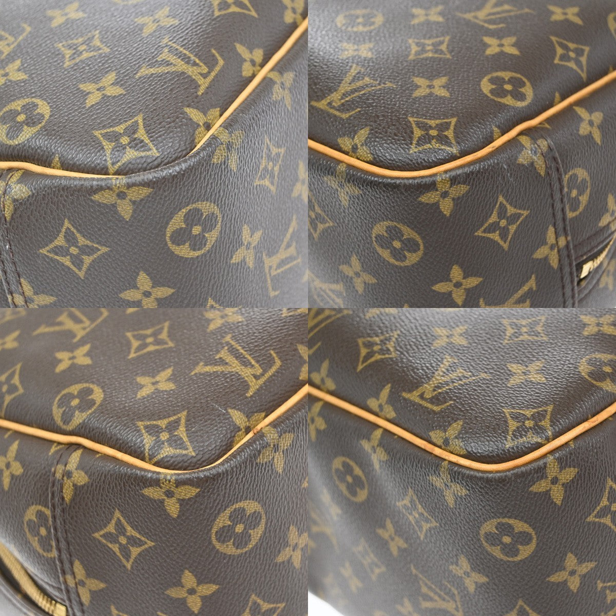 Louis Vuitton Deauville Handbag Monogram Canvas