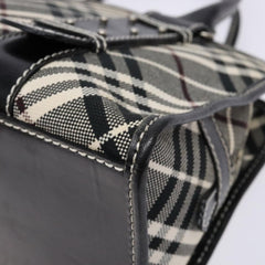 Burberry Belted handle handbag Nova check canvas