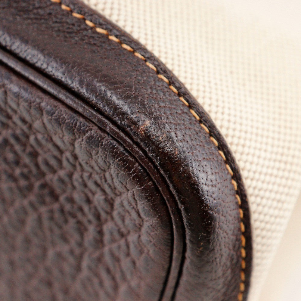 Hermes Garden Party Tote Toile and Leather