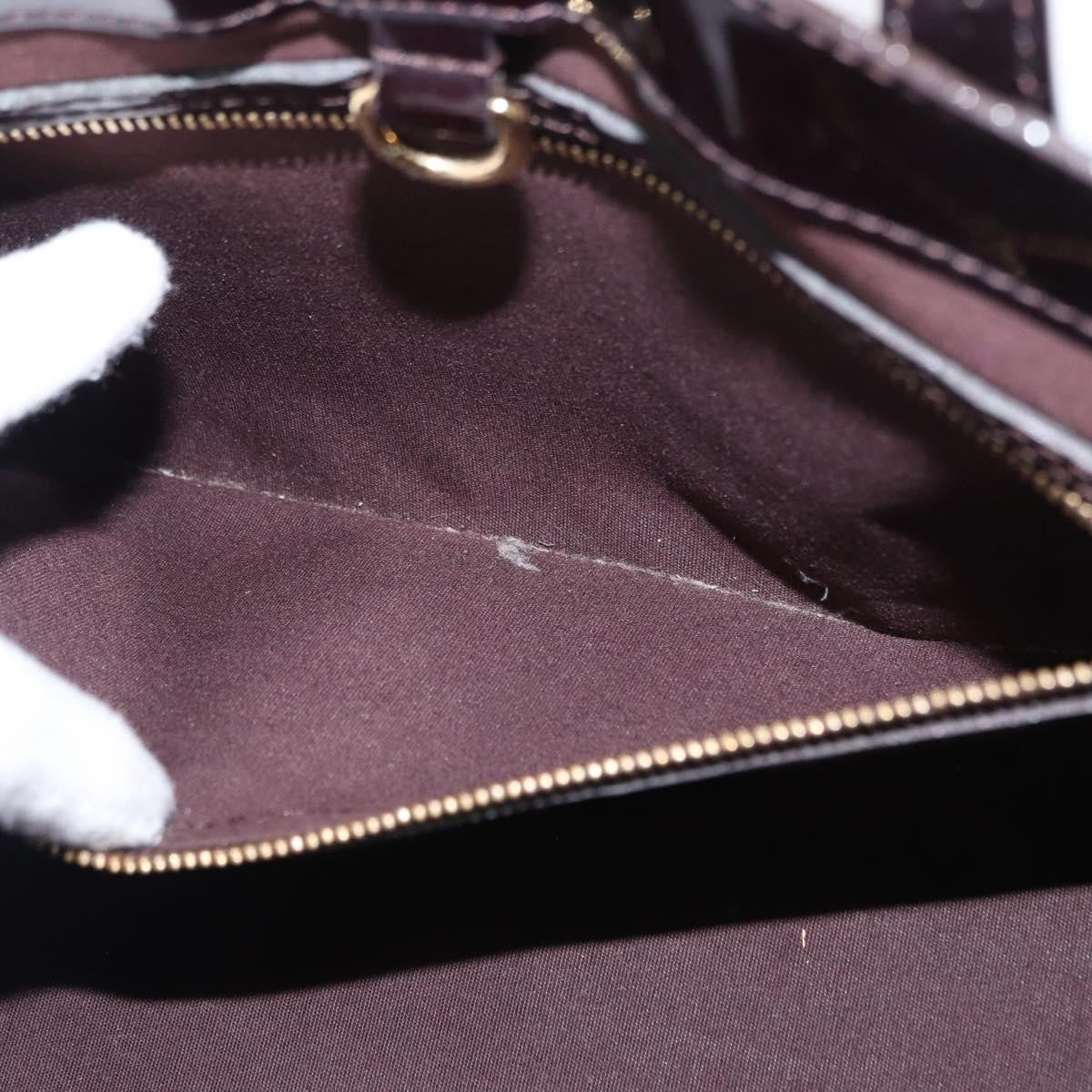 Louis Vuitton Wilshire Handbag Monogram Vernis