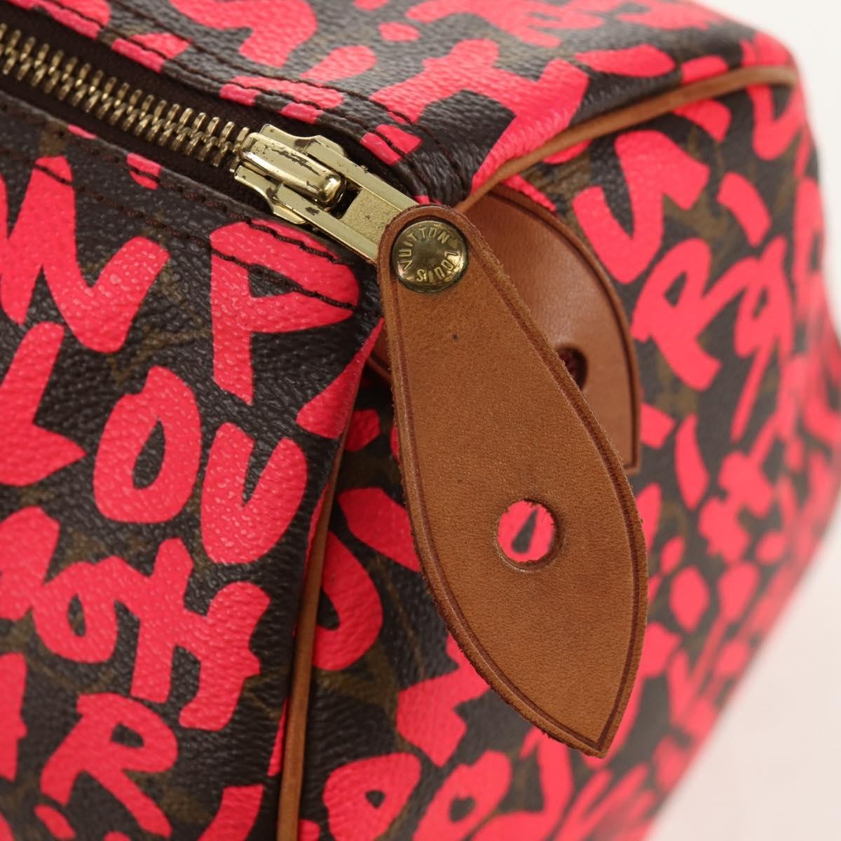 Louis Vuitton Speedy Handbag Limited Edition Monogram Graffiti