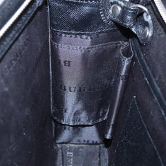 Burberry Zip Pouch Leather