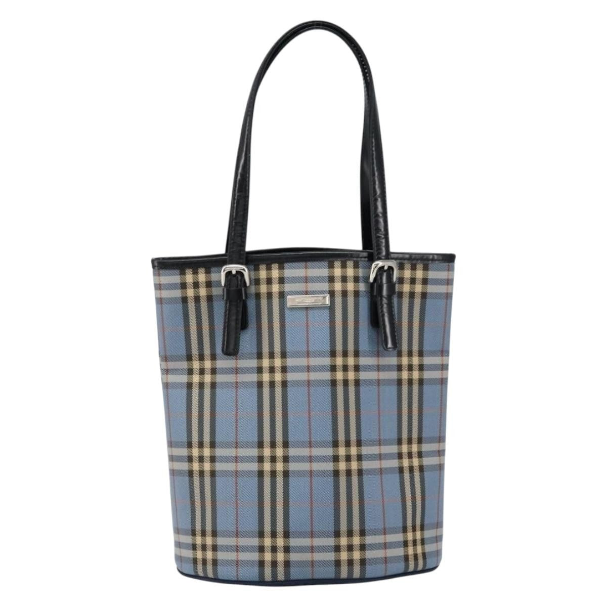 Burberry Blue Label Tote Bag Canvas