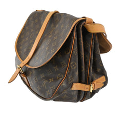 Louis Vuitton Saumur Handbag Monogram Canvas