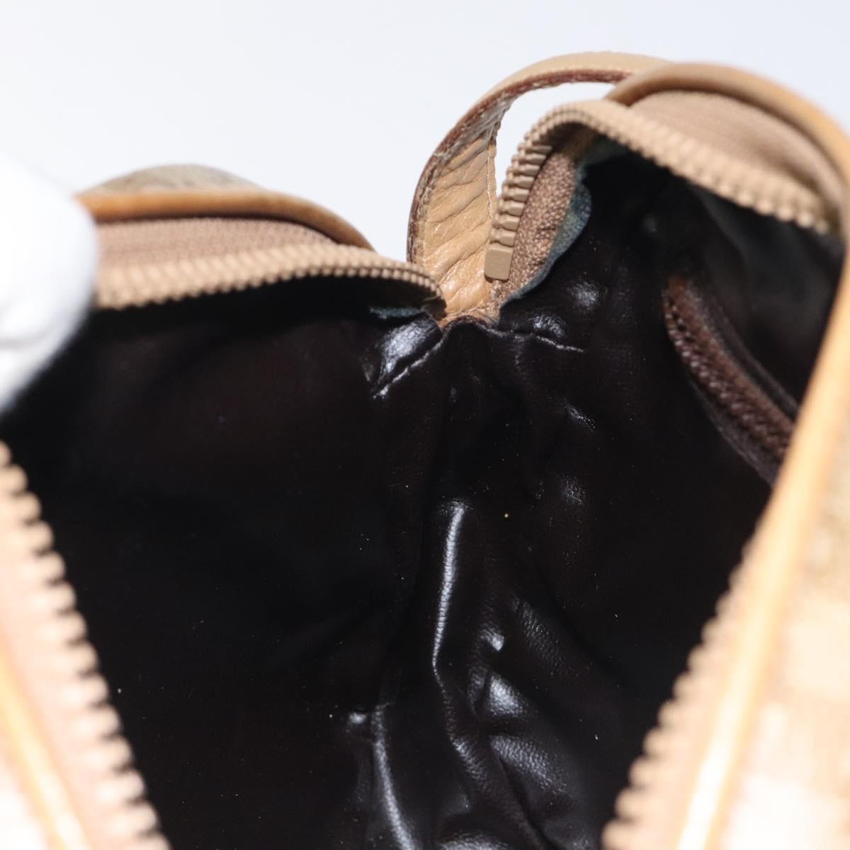 Celine Vintage Macadam Shoulder Bag Macadam Canva  Vinyl