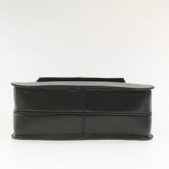 Celine Circle Logo Handbag Leather