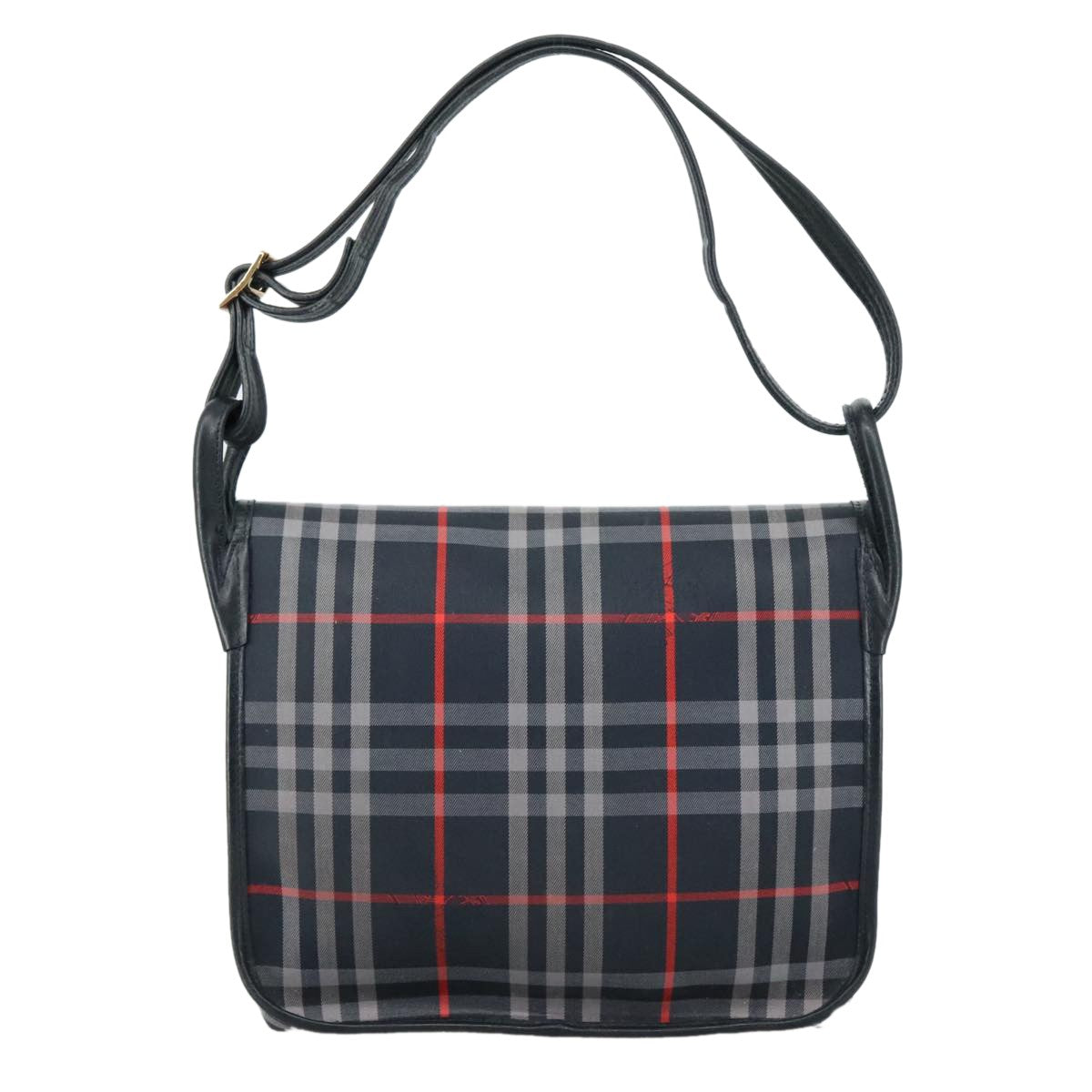 Burberry Nova Check Tote Leather