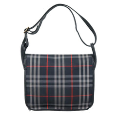 Burberry Nova Check Tote Leather