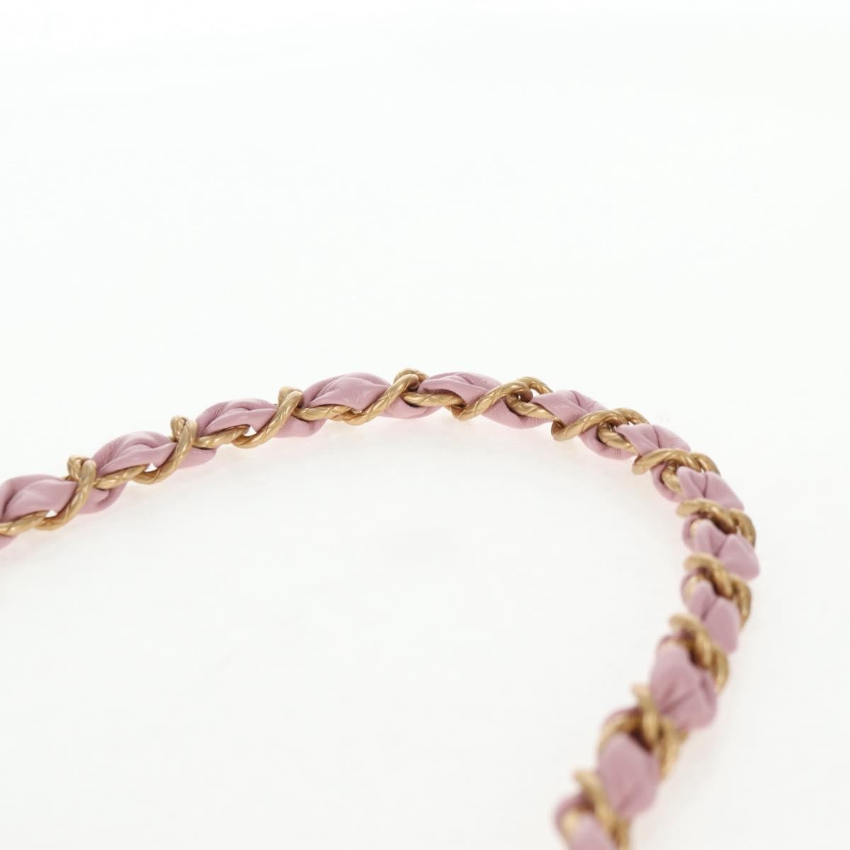 Chanel Bow Frame Clutch With Chain Quilted Patent with Lambskin