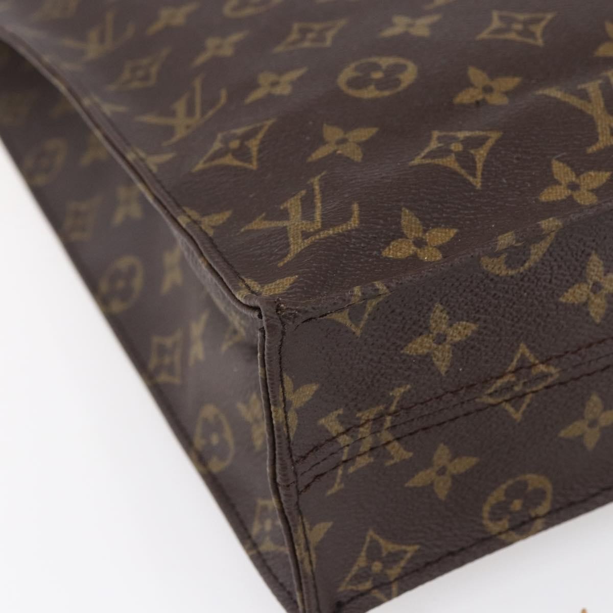 Louis Vuitton Sac Plat Bag Monogram Canvas