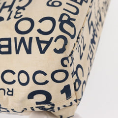 Chanel 31 Rue Cambon Beach Zip Tote Printed Canvas