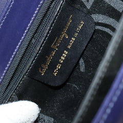 Salvatore Ferragamo Gancini Convertible Top Handle Bag Leather