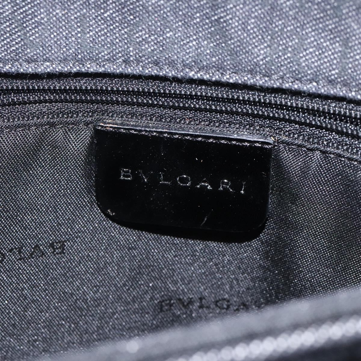 Bvlgari B.Zero1 Logomania Bag Canvas with Leather
