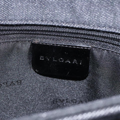 Bvlgari B.Zero1 Logomania Bag Canvas with Leather