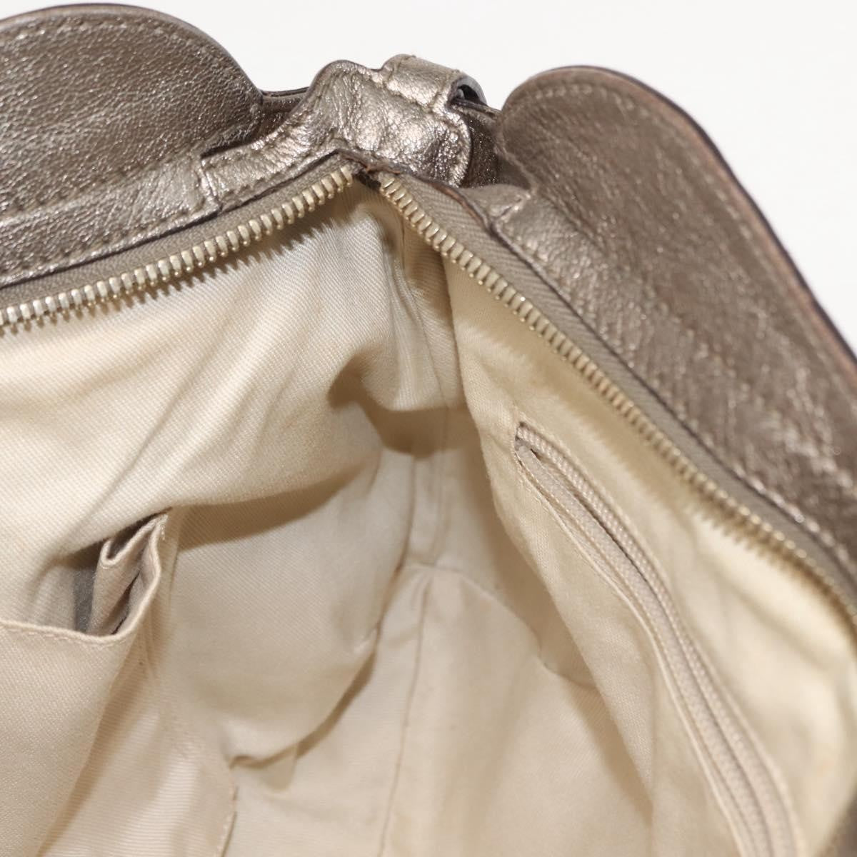 Salvatore Ferragamo Gancini Tote Leather