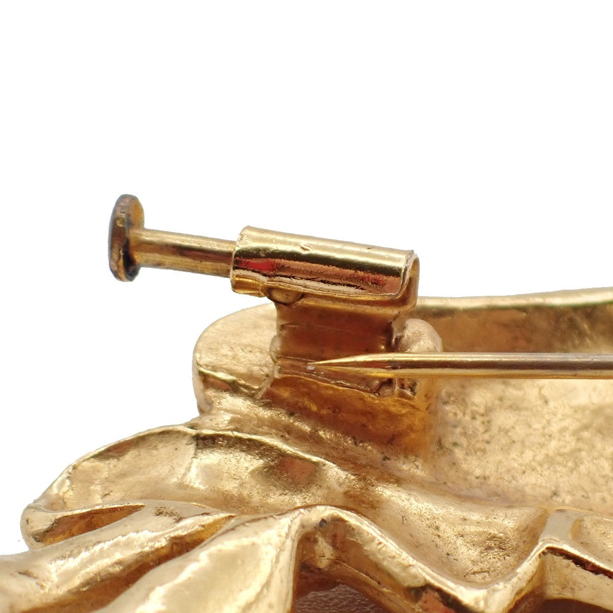 Chanel Beret Hat Brooch Gold Plated