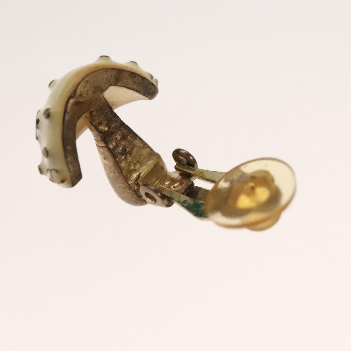 Chanel Vintage CC Clip-On Earrings Metal