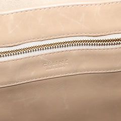 Celine Bicolor Drawstring Cabas Tote Leather