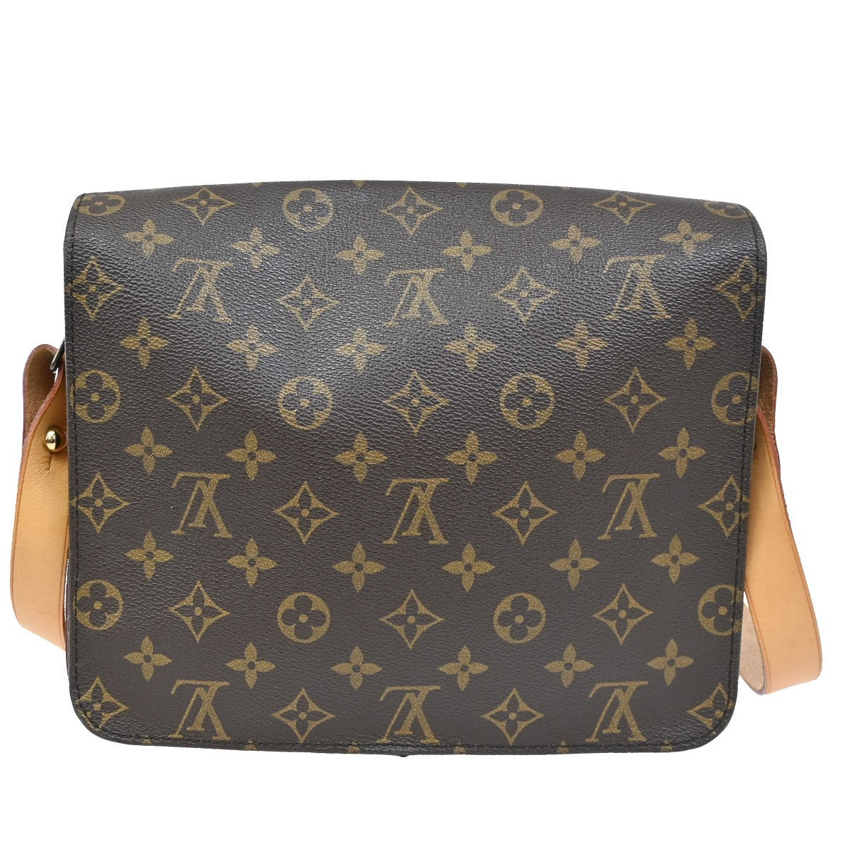 Louis Vuitton Cartouchiere Handbag Monogram Canvas