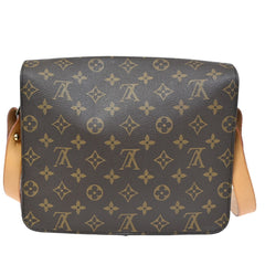 Louis Vuitton Cartouchiere Handbag Monogram Canvas