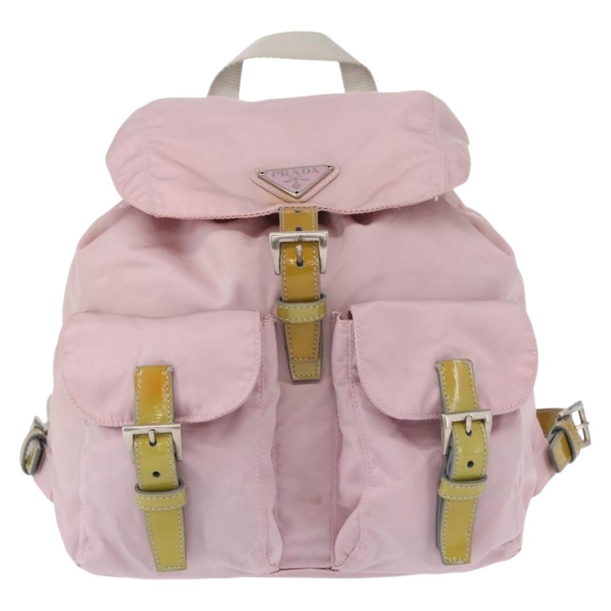 Prada Double Front Pocket Backpack Tessuto