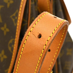 Louis Vuitton Saumur Handbag Monogram Canvas