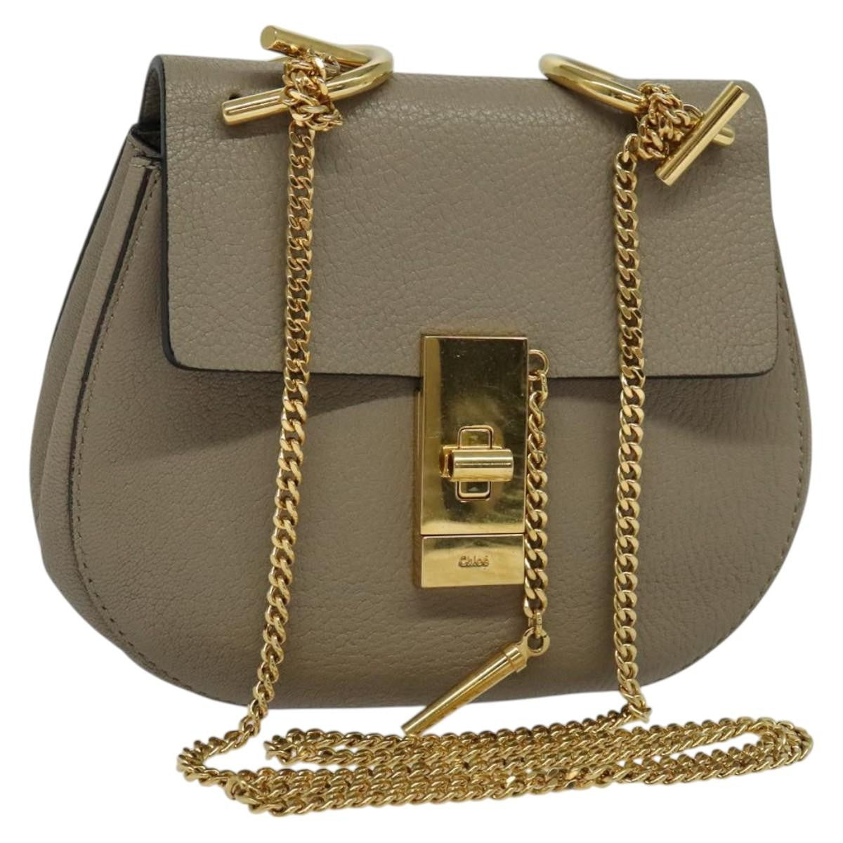 Chloe Drew Crossbody Bag Leather